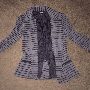 Striped blazer jacket